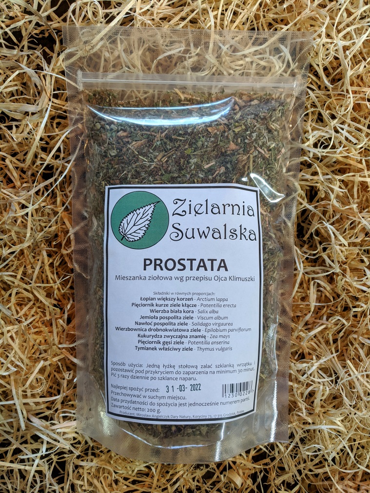 Prostata 200 G Klimuszko Zielarnia Suwalska 0308