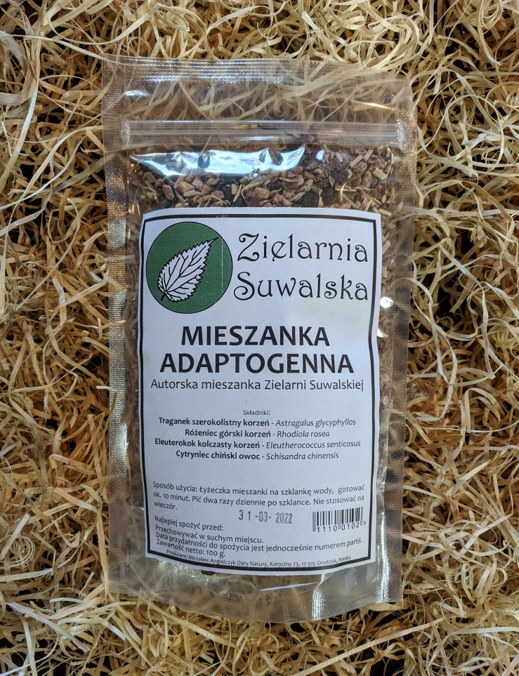 Mieszanka Adaptogenna (Nadnercza) 100 G - Zielarnia Suwalska